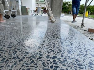 Quy trình mài bóng nền nhà xưởng